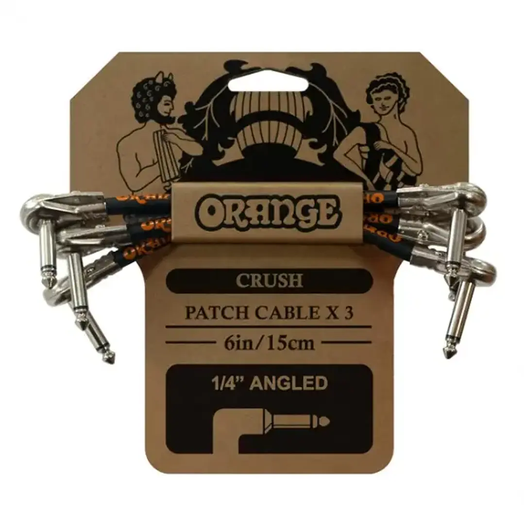 Orange CA038 Pack de 3 Cables Pedal 1