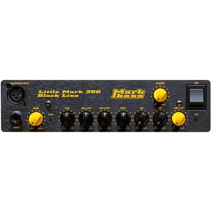 Markbass Little Mark 250 Black Line Cabezal de Bajo 1