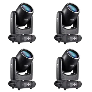 VLTG Kit x4 Cabezas Moviles Beam 150W + Case