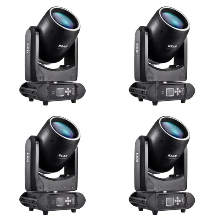 VLTG Kit x4 Cabezas Moviles Beam 150W + Case 1