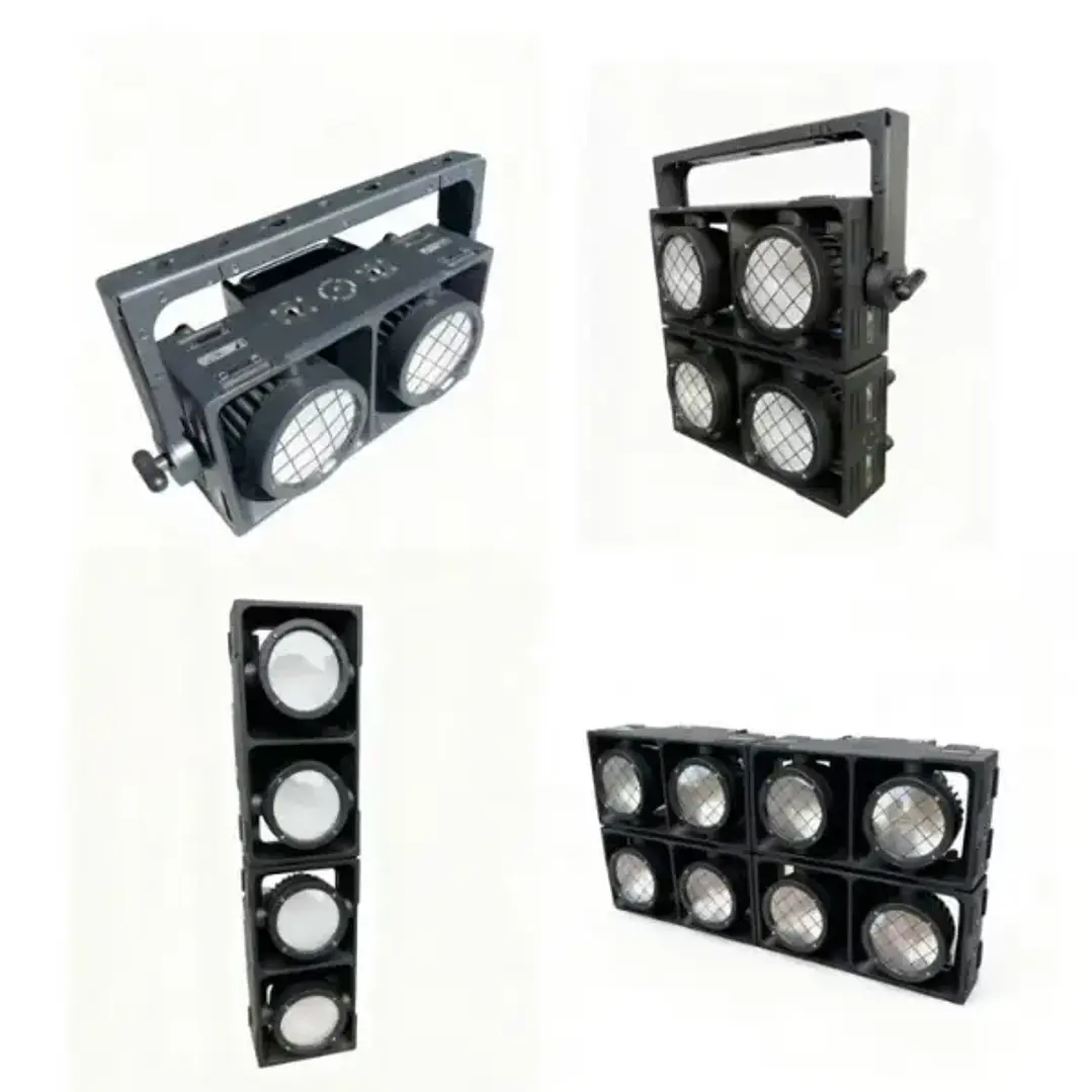 VLTG Kit X4 Mini Brut RGBWA 600W (2X300W) IP65 8