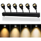 VLTG Kit X6 Barra 6 Focos Led 10W Pin Spot + Zoom - Miniatura 3