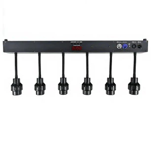 VLTG Barra 6 Focos Led 10W Pin Spot + Zoom
