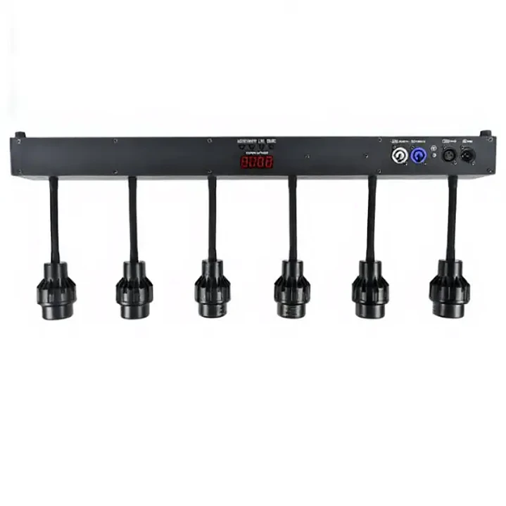 VLTG Barra 6 Focos Led 10W Pin Spot + Zoom 1