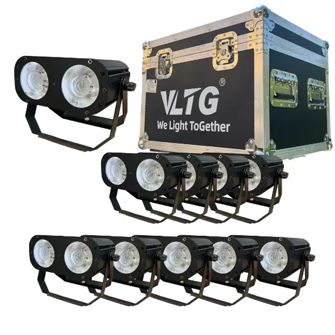 VLTG Kit Case De 10 Foco Cob 2X50W C/W 1