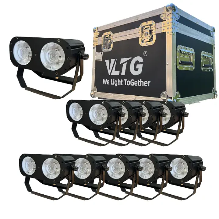 VLTG Kit Case De 10 Foco Cob 2X50W C/W 1