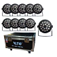 VLTG Kit Case De 10 Par Led 18X18W RGBWA+UV - Miniatura 1