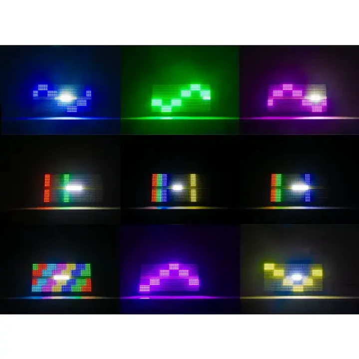VLTG Kit X8 Led Strobe 960RGB + 96W 4