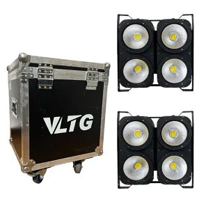 VLTG Kit 2 Mini Brut 400W (4X100W) + Case