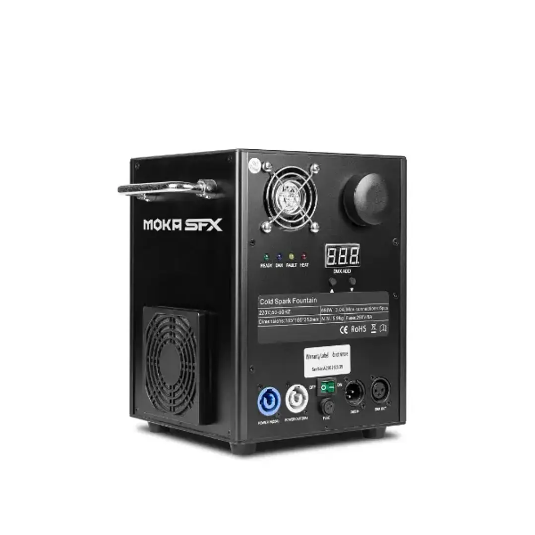 Moka Kit 2X Maquina de Chispa 650W MK-E15 + Case 1