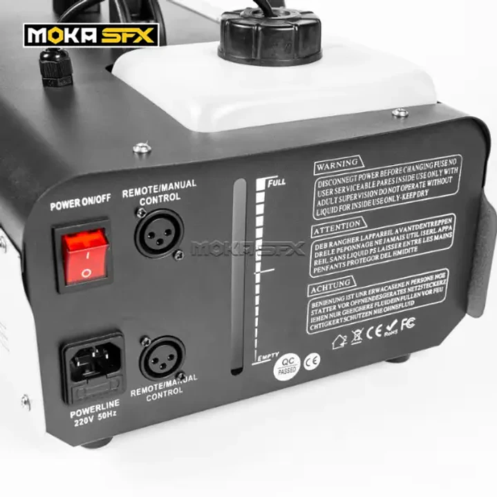 Moka Maquina de Humo 1500W DMX MK-F16 6