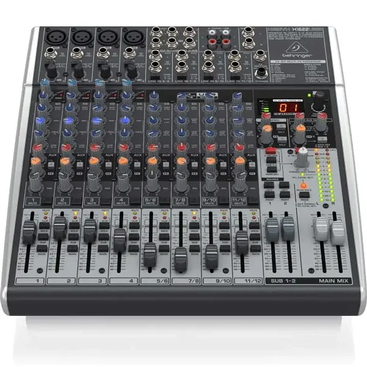Behringer Xenyx X1622USB Mixer Analógo con Interfaz USB FX y EQ 3
