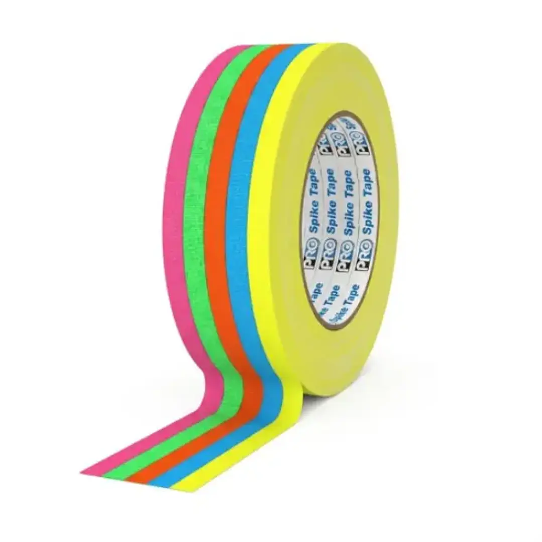Protapes Pack Gaffer 5 colores flúor 1/2 