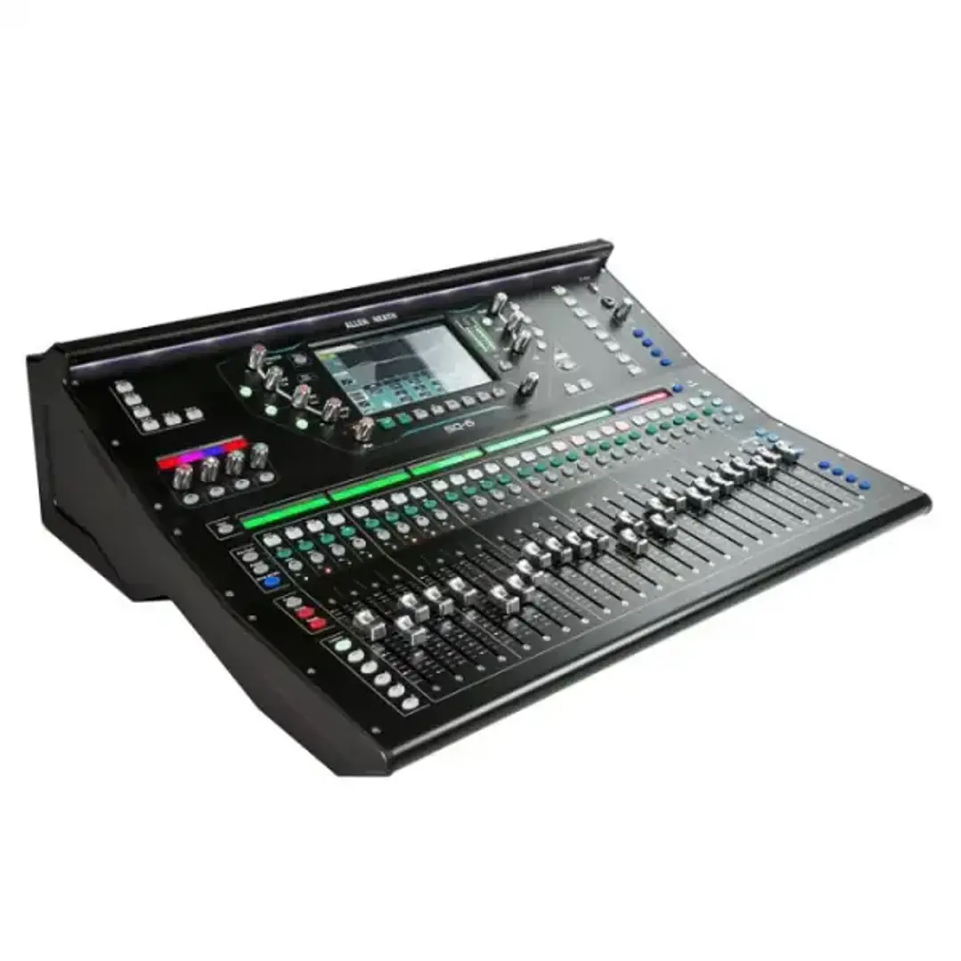  Allen & Heath SQ-6 Consola digital de 48 canales 36 buses y 25 faders 1