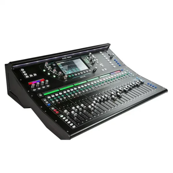  Allen & Heath SQ-6 Consola digital de 48 canales 36 buses y 25 faders 1