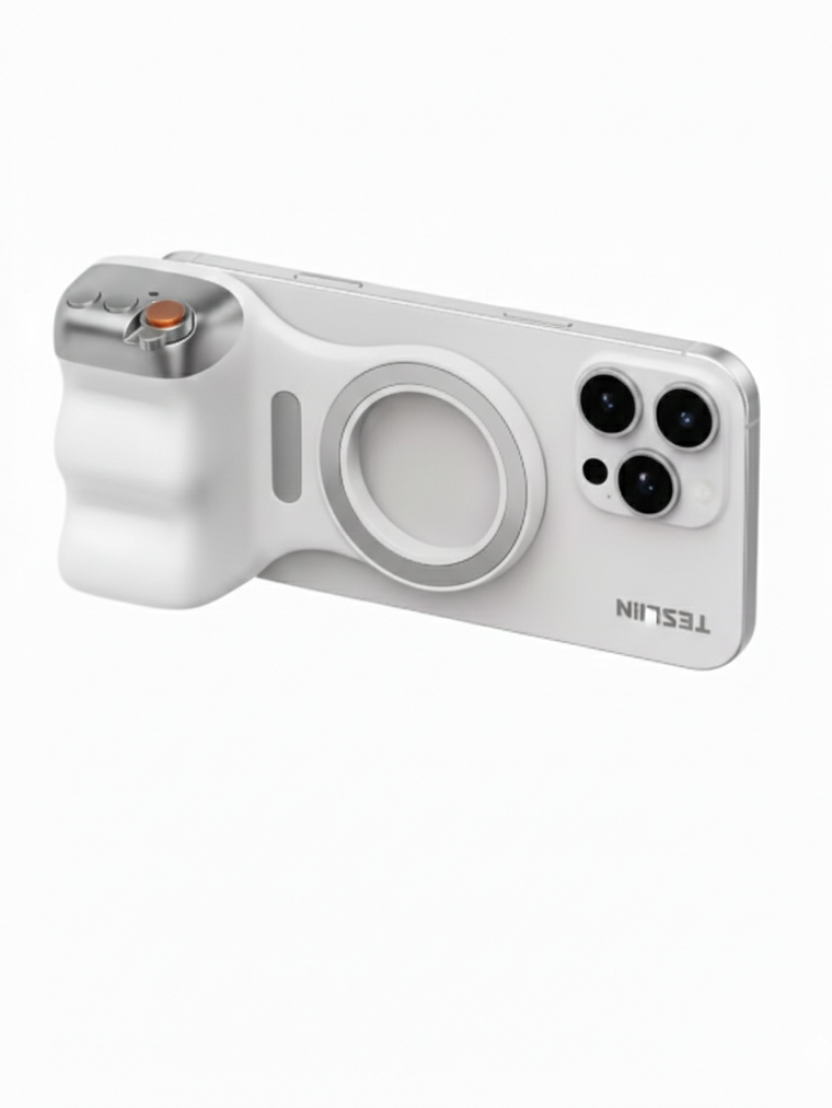 Grip Magnético Magsafe Para Smartphone Con Disparador Remoto 1