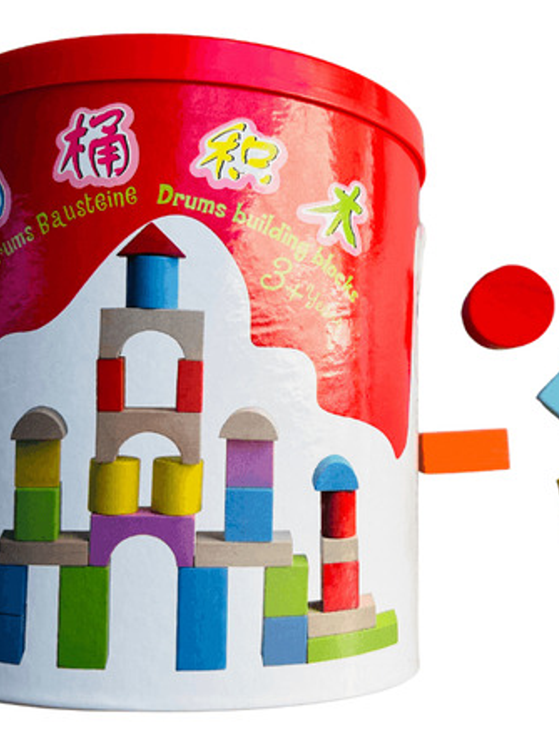 Bloques De Madera Construcción Montessori 40 Piezas 2