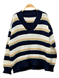 Sweater Mujer Lana/cachemira Escote V - Miniatura 10
