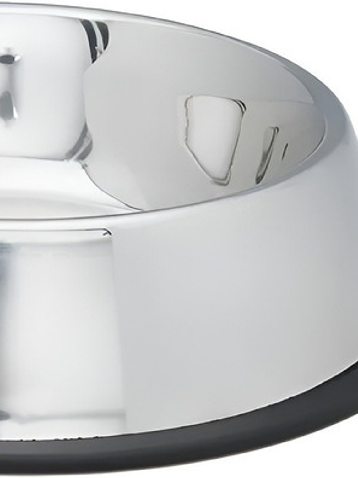 Comedero Meru Portátil Acero Inoxidable Antideslizante 12cm Metalico 7