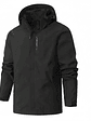 Chaqueta Softshell Hombre Cortaviento Loose Fit Impermeable - Miniatura 1