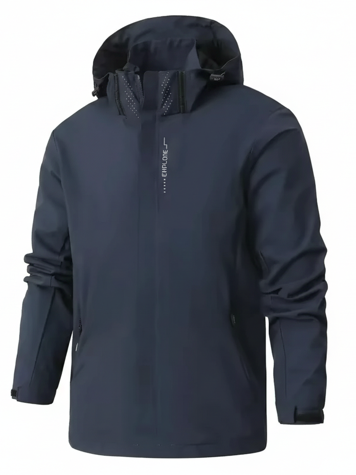 Chaqueta Softshell Hombre Cortaviento Loose Fit Impermeable 2