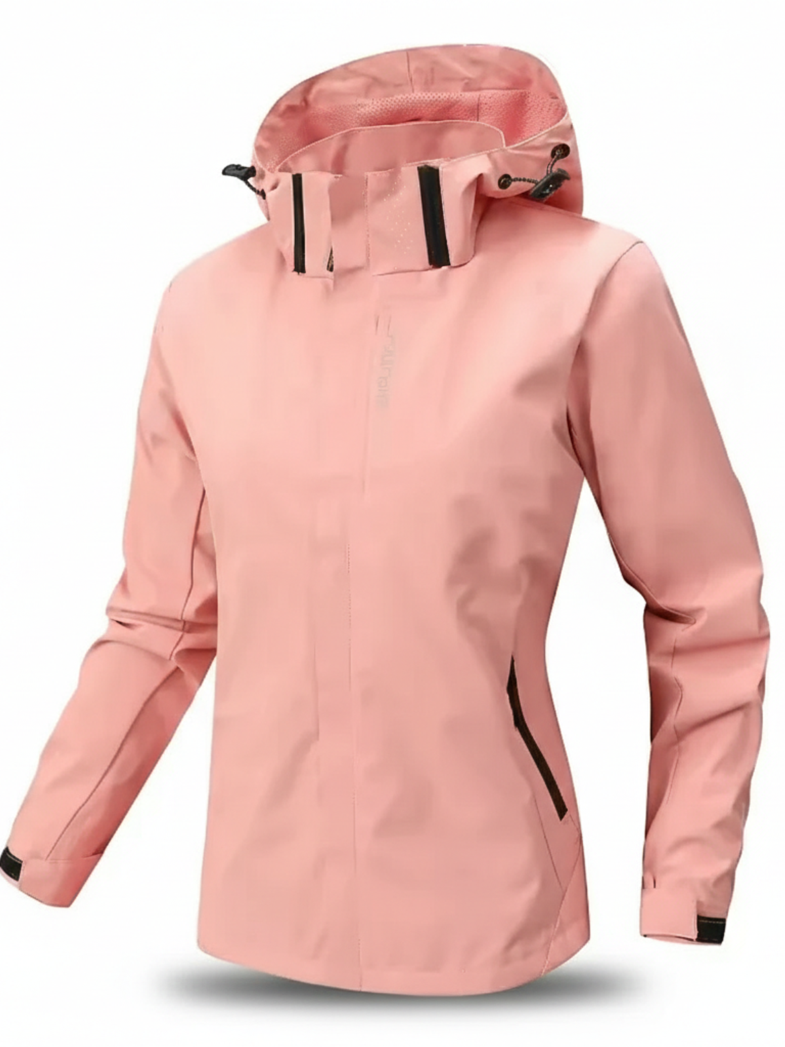 Chaqueta Softshell Mujer Cortaviento Loose Fit Impermeable 3