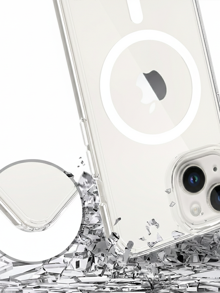 Funda Antigolpes MagSafe para iPhone 13 14 15 3