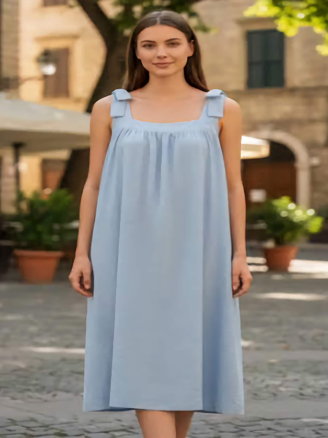 Vestidos Midi Lino 3