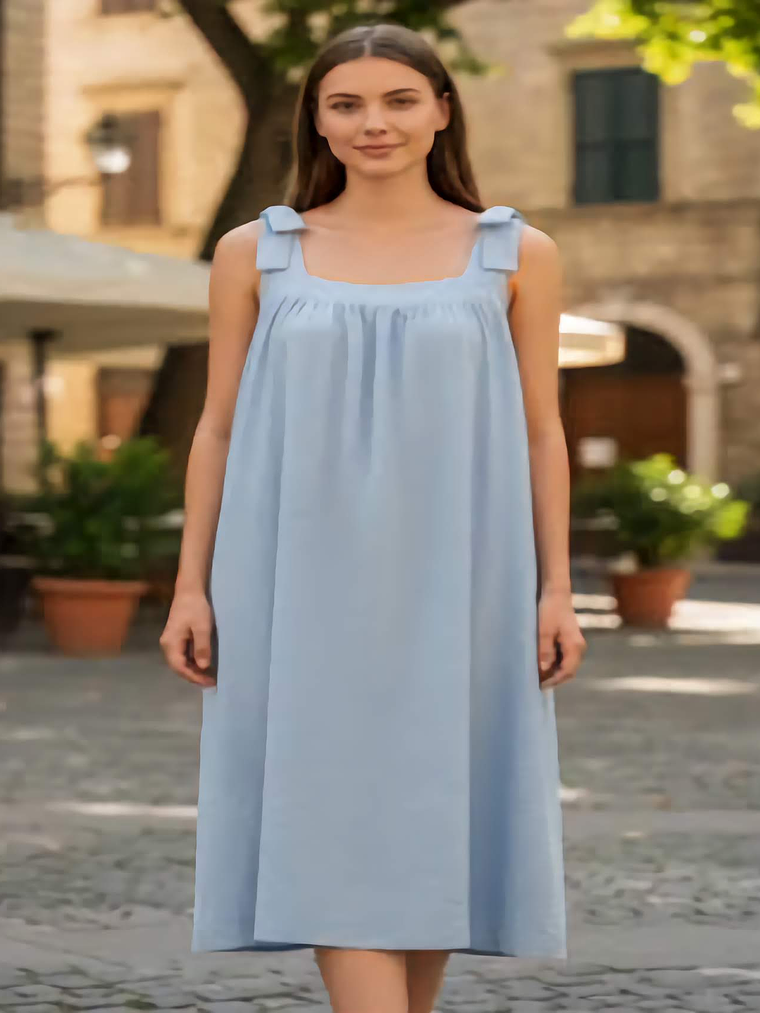 Vestidos Midi Lino 3