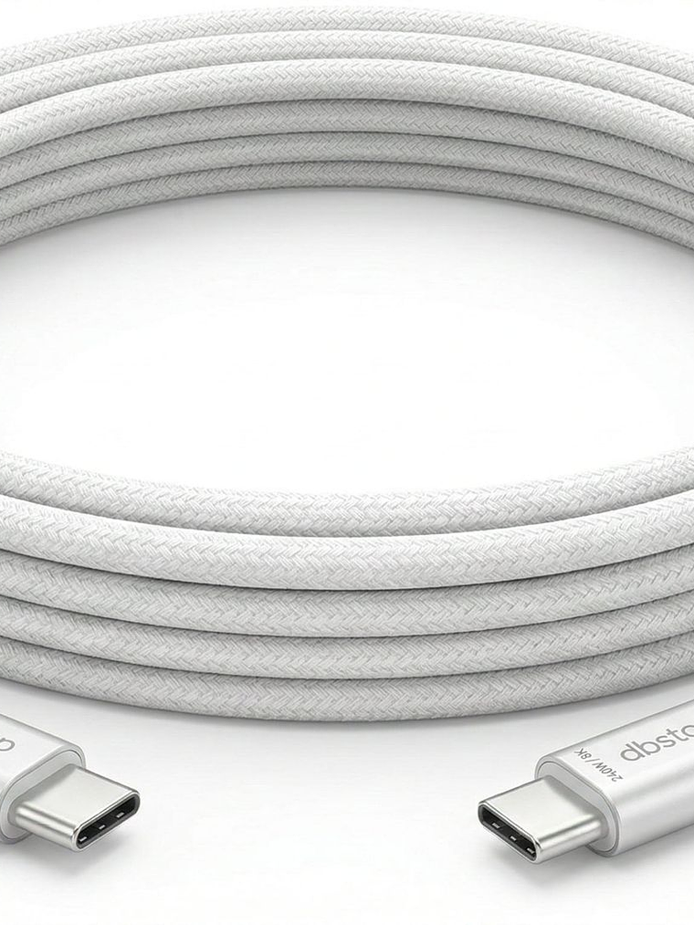 Cable USB-C a USB-C 240W 8K Video Fast Charging Universal 1