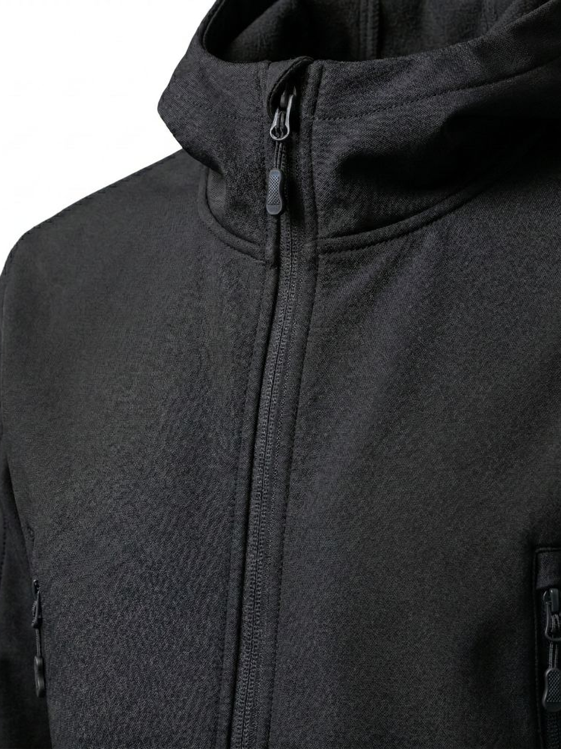 Chaqueta Softshell Hombre Cortaviento Loose Fit Impermeable 4