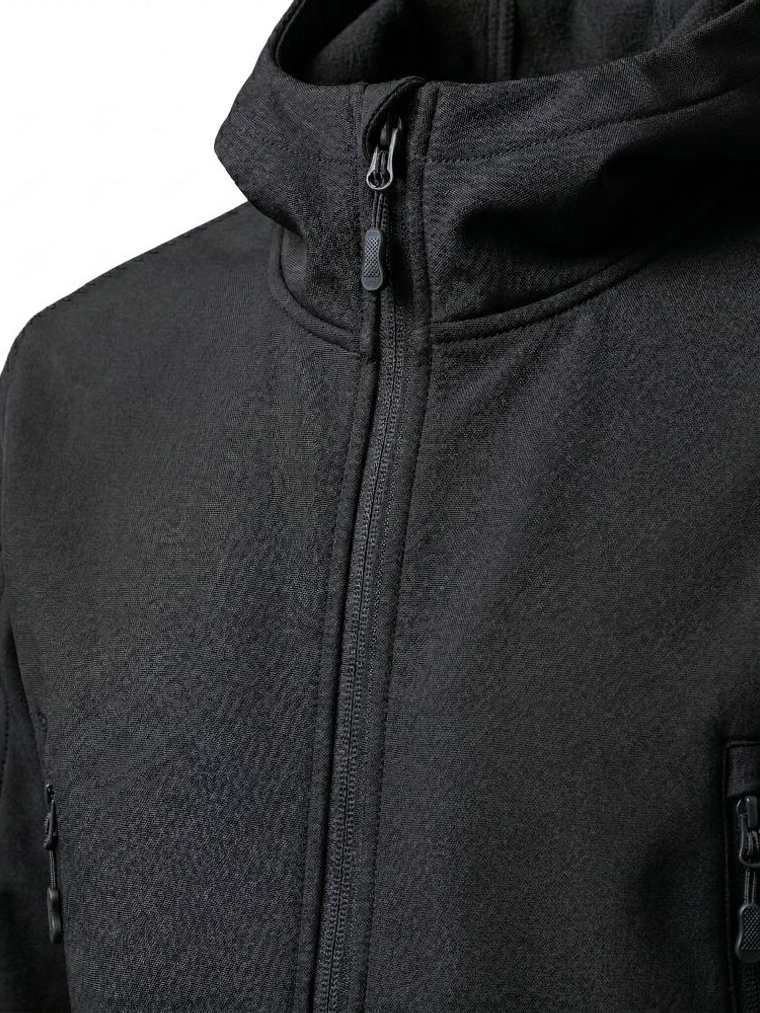Chaqueta Softshell Hombre Cortaviento Loose Fit Impermeable 4