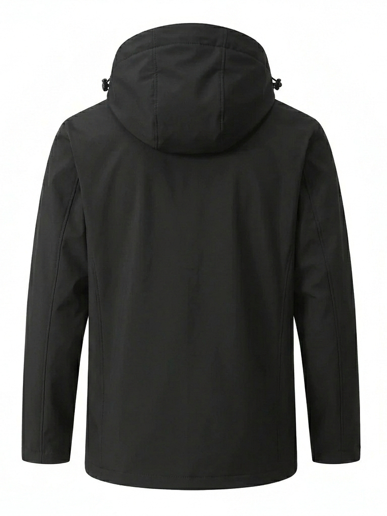Chaqueta Softshell Hombre Cortaviento Loose Fit Impermeable 5
