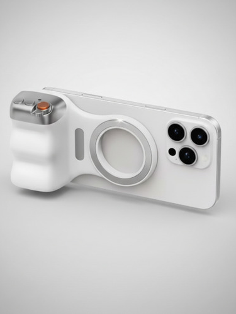 Grip Magnético Magsafe Para Smartphone Con Disparador Remoto 6