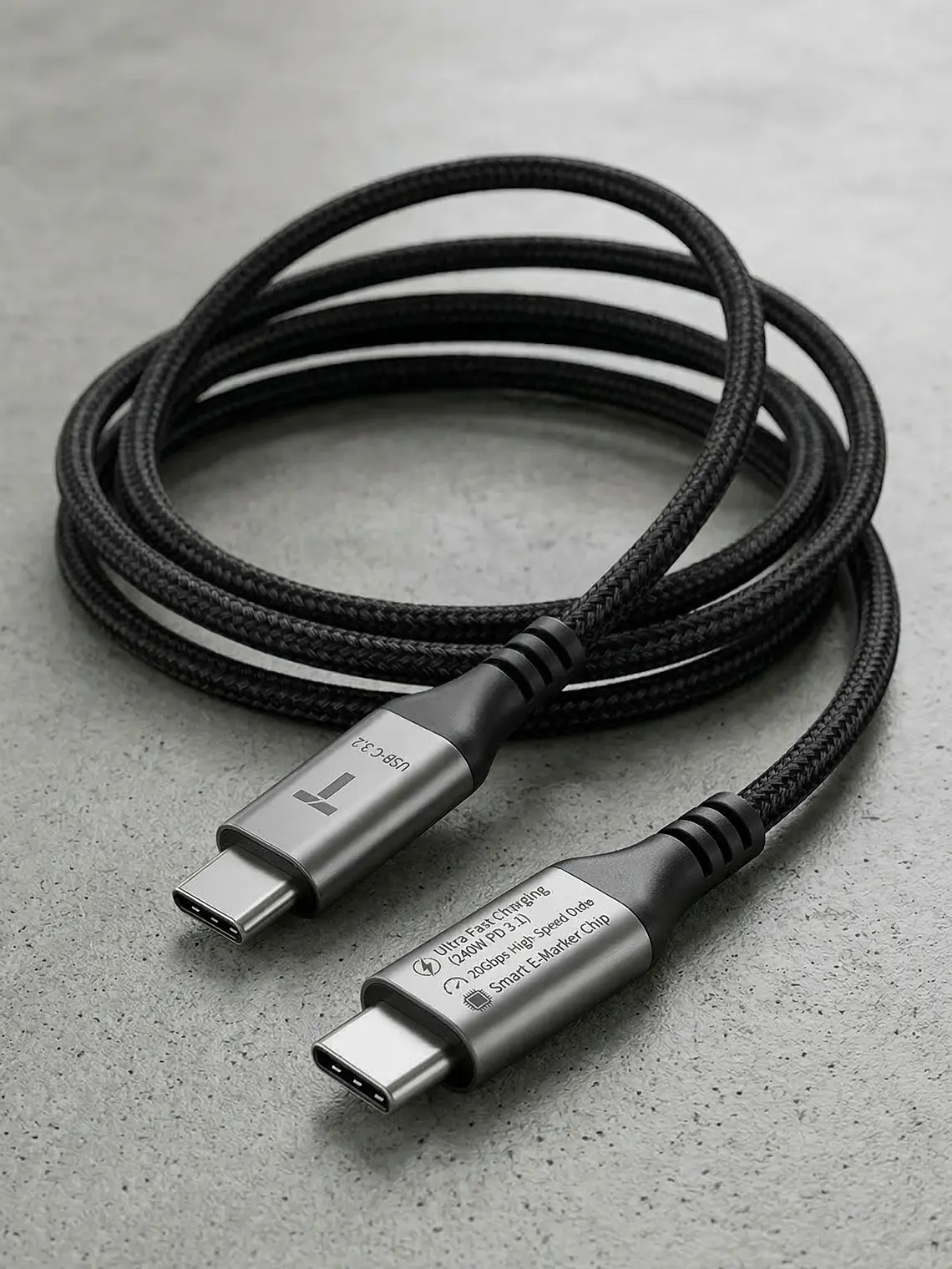 Cable USB-C a USB-C 240W 8K Video Fast Charging Universal 2