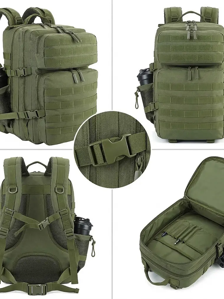 Mochila Táctica Militar LHI 25L Impermeable Crossfit Gym 6