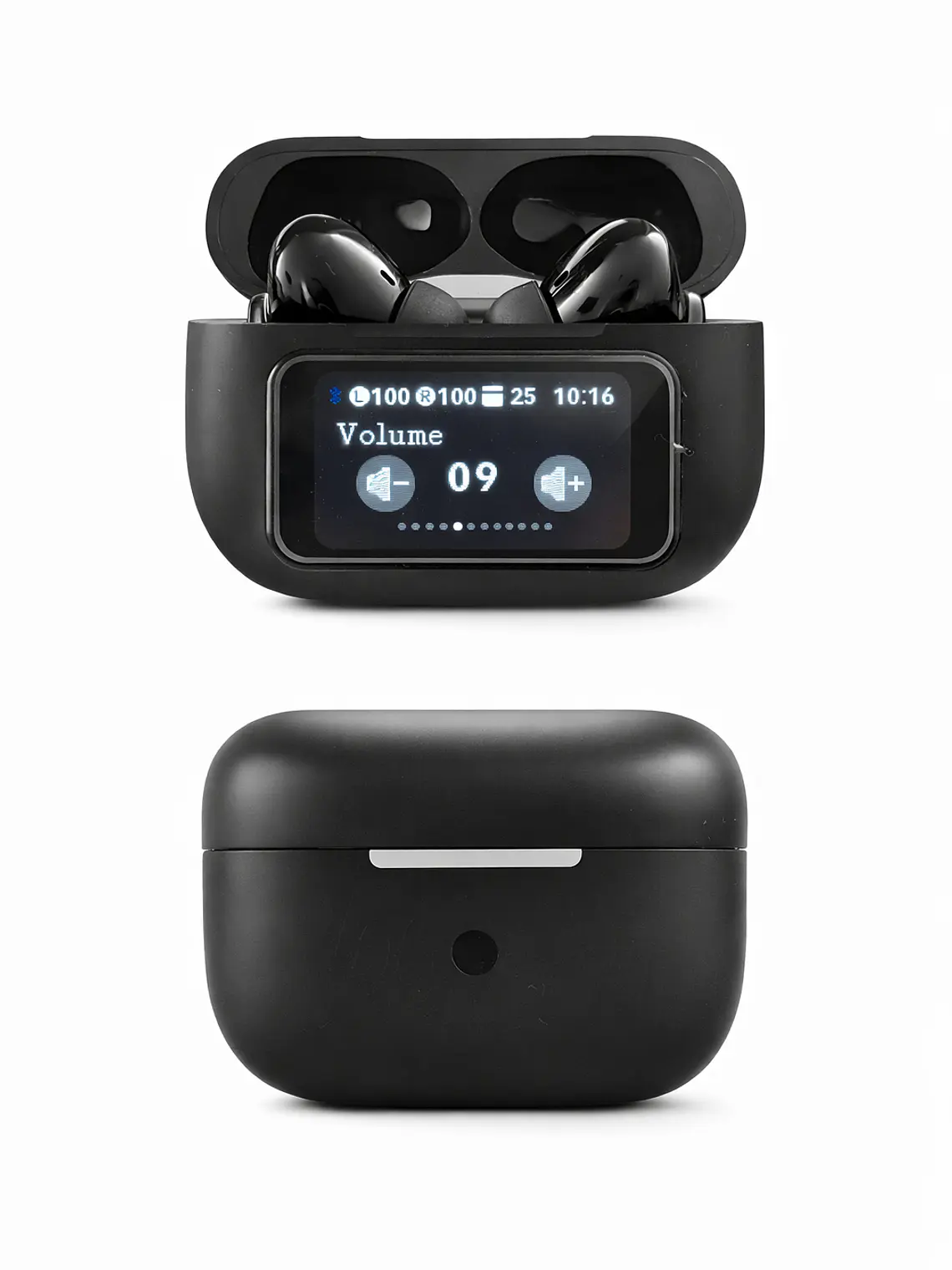 Audífonos A9 Plus Pro ANC+ENC Pantalla Táctil Bluetooth 5.4 7