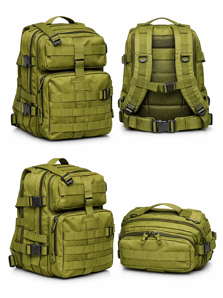 Mochila Táctica Militar LHI 25L Impermeable Crossfit Gym 6