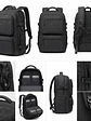Mochila Urbana D&B Éirí 30L Laptop 15.6 USB 6 Bolsillos - Negro/Gris - Miniatura 2