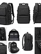 Mochila Urbana D&B Éirí 30L Laptop 15.6 USB 6 Bolsillos - Negro/Gris - Miniatura 9