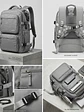 Mochila Urbana D&B Éirí 30L Laptop 15.6 USB 6 Bolsillos - Negro/Gris - Miniatura 12