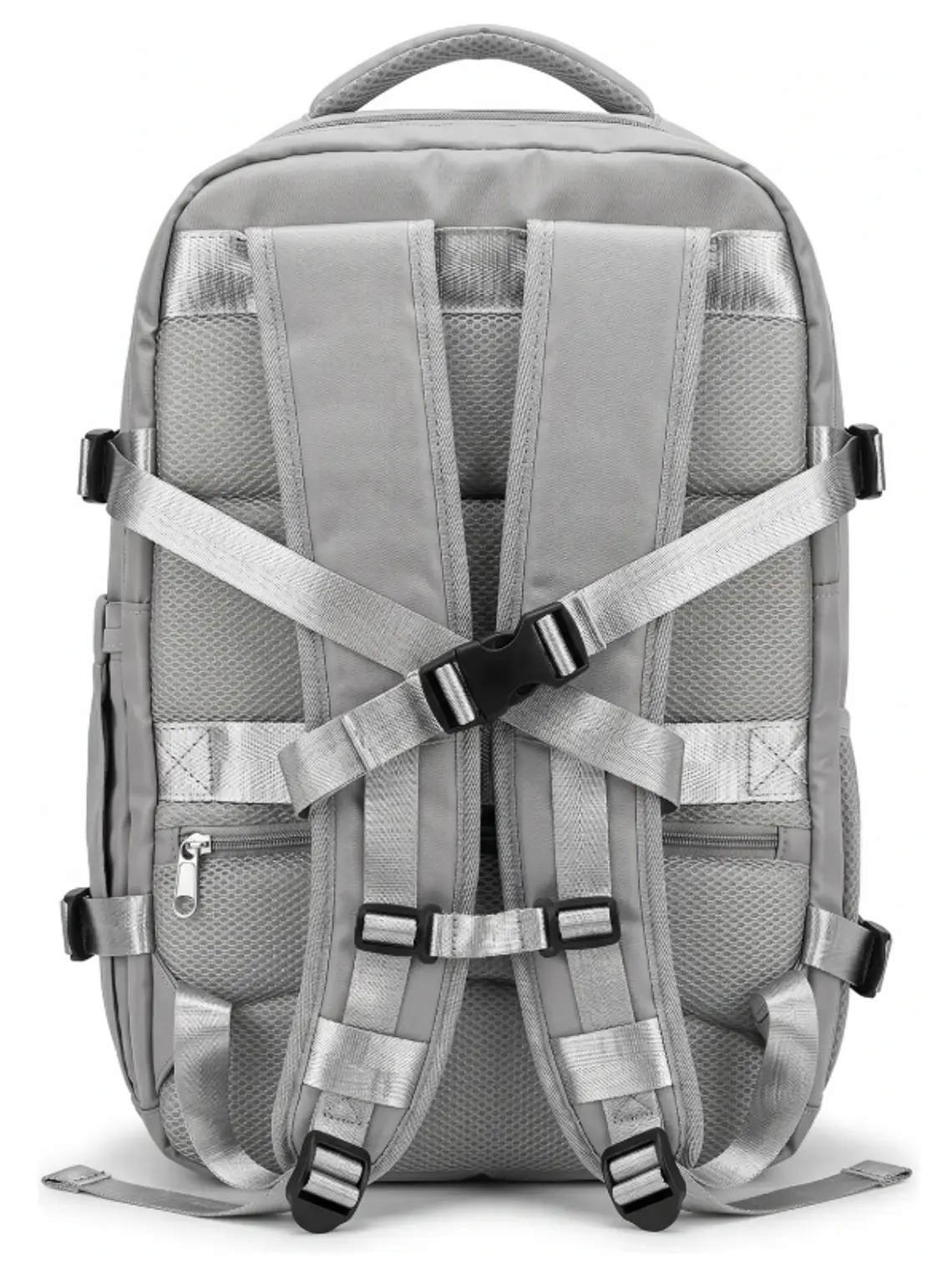 Mochila Urbana D&B Éirí 30L Laptop 15.6 USB 6 Bolsillos - Negro/Gris 14