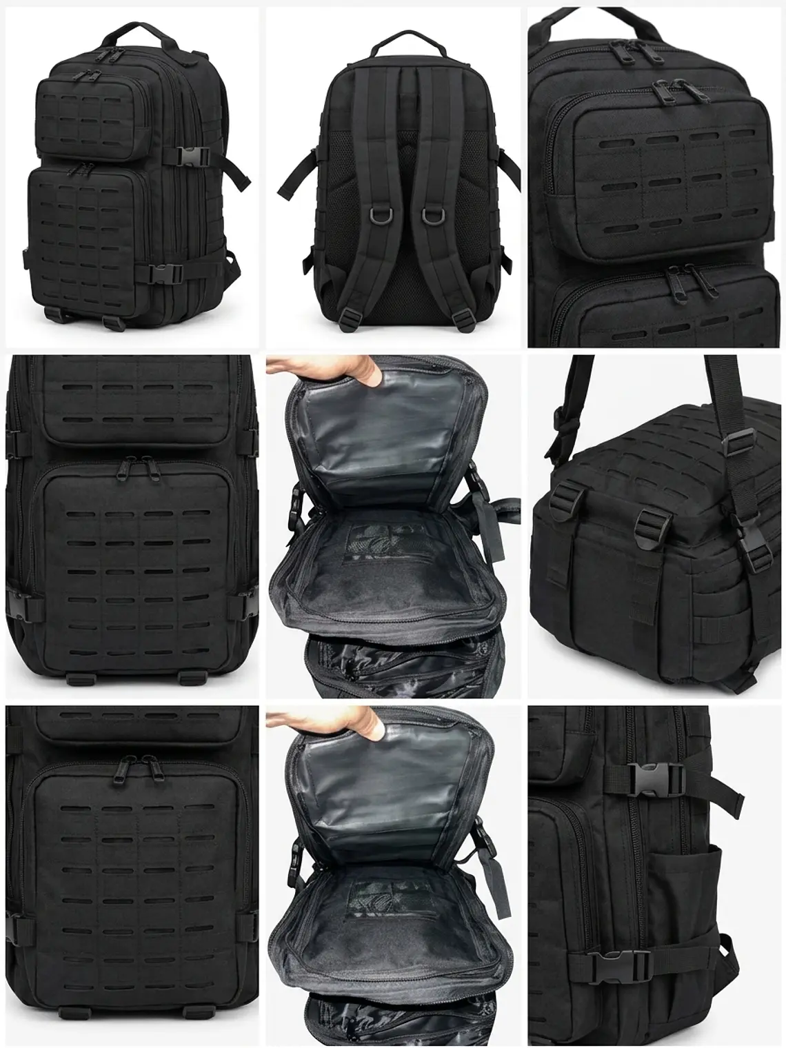 Mochila Táctica Militar LHI 27L Impermeable Mediana 6