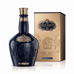 WHISKY ROYAL SALUTE 700 ML. 21 AÑOS  THE SIGNATURE BLEND