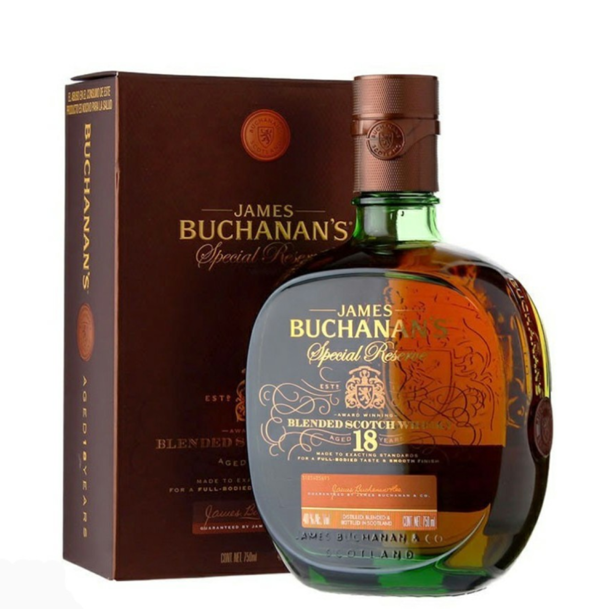 WHISKY BUCHANANS 18 AÑOS 750 ML.