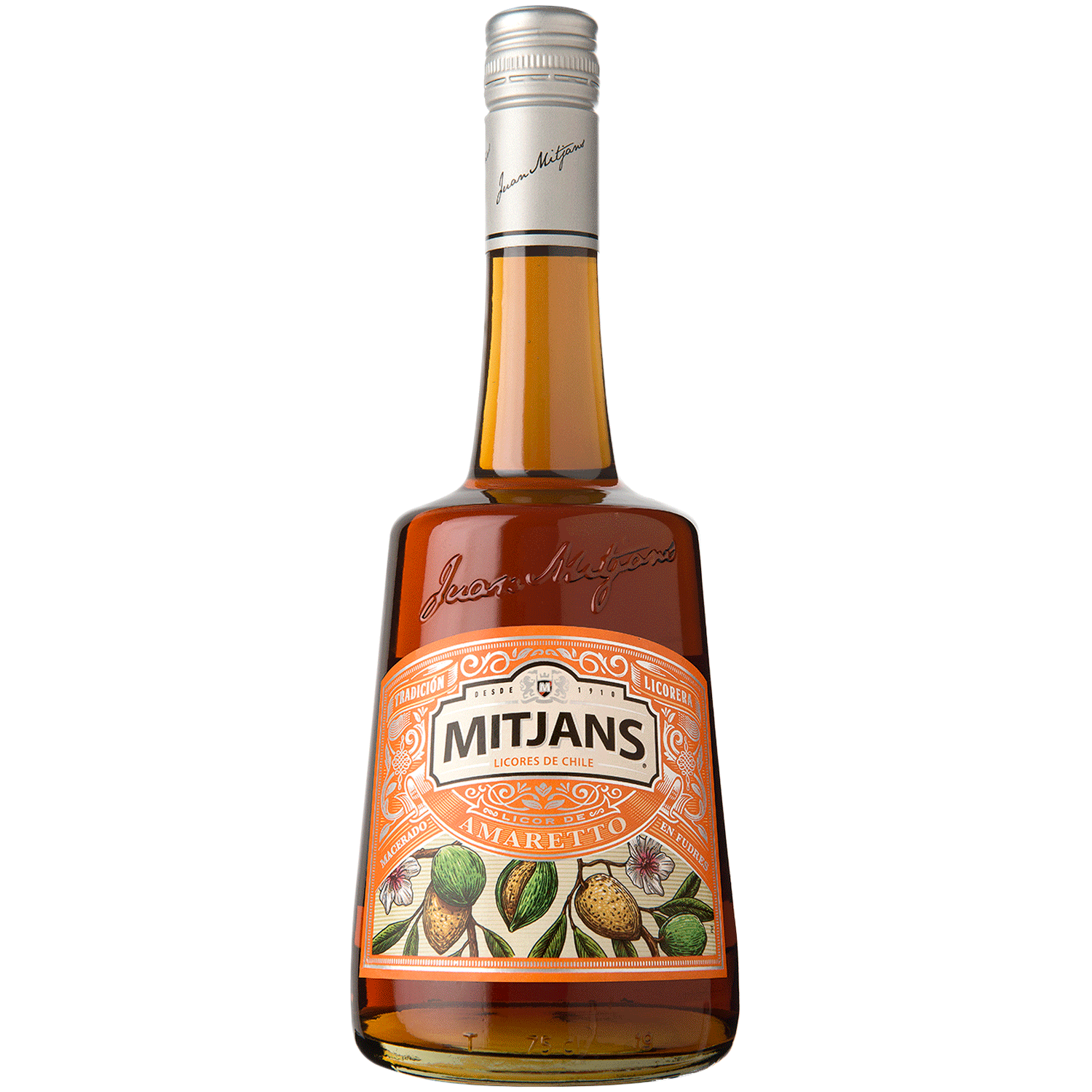 LICOR AMARETTO MITJANS 750 ML.