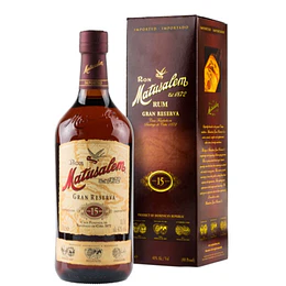 RON MATUSALEN GRAN RESERVA 15 AÑOS 750 ML.
