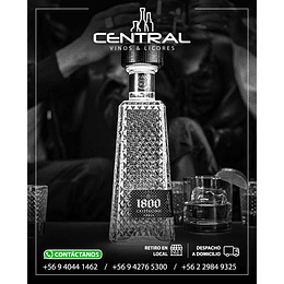 TEQUILA 1800 CRISTALINO 750 ML. Desde 1 Bot.
