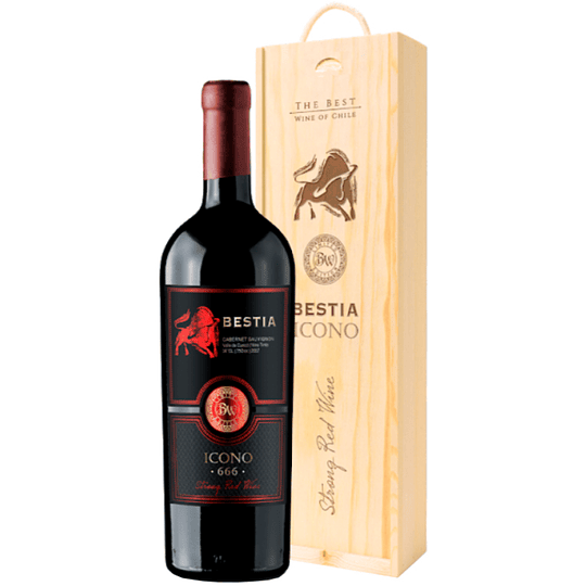 VINO BESTIA ICONO CABERNET SAUVIGNON 750 ML.