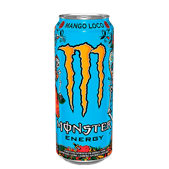 ENERGETICA MONSTER 500 ML. MANGO LOCO Pack 6 Latas